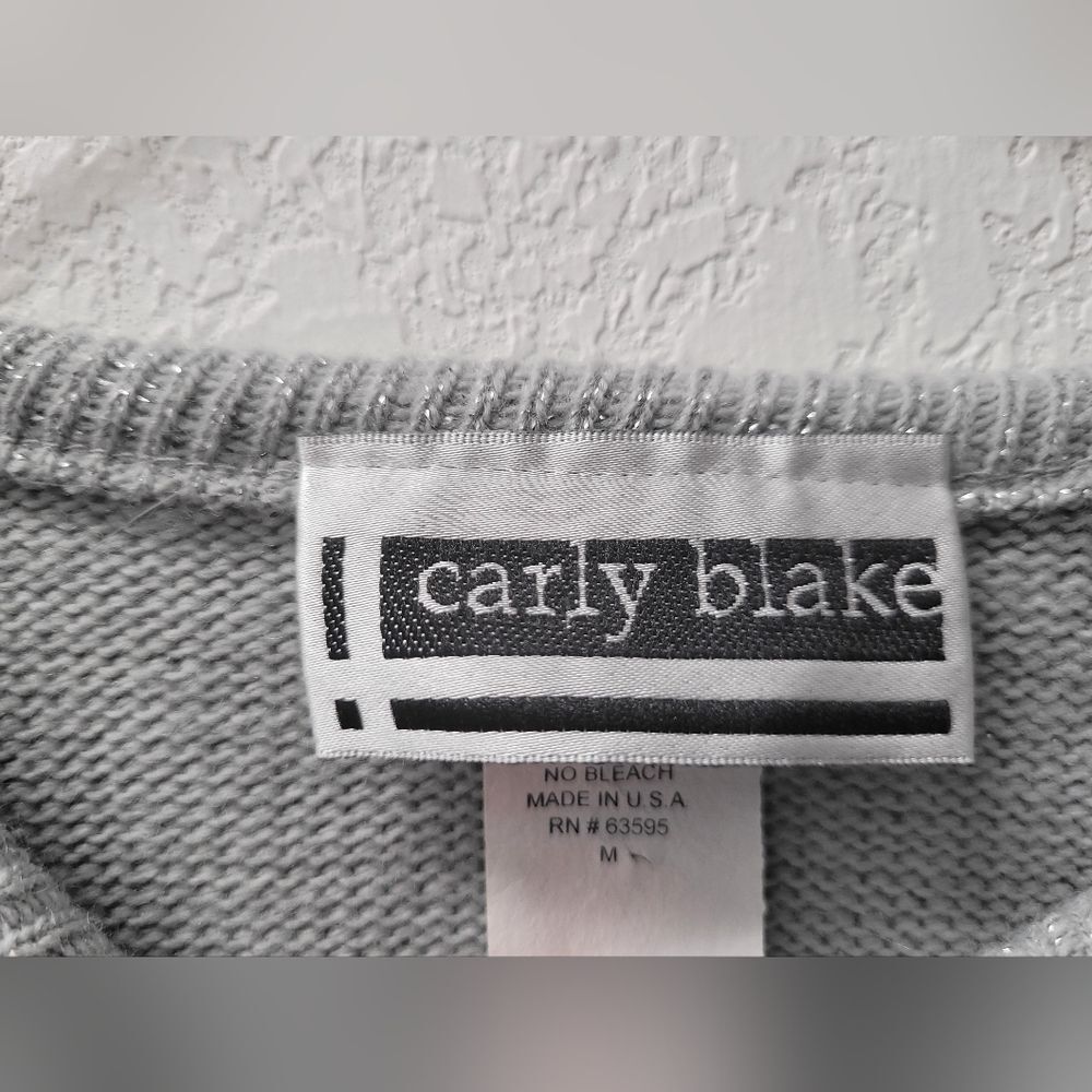 Women's Carly Blake silver sweater - Picture 3 of 6